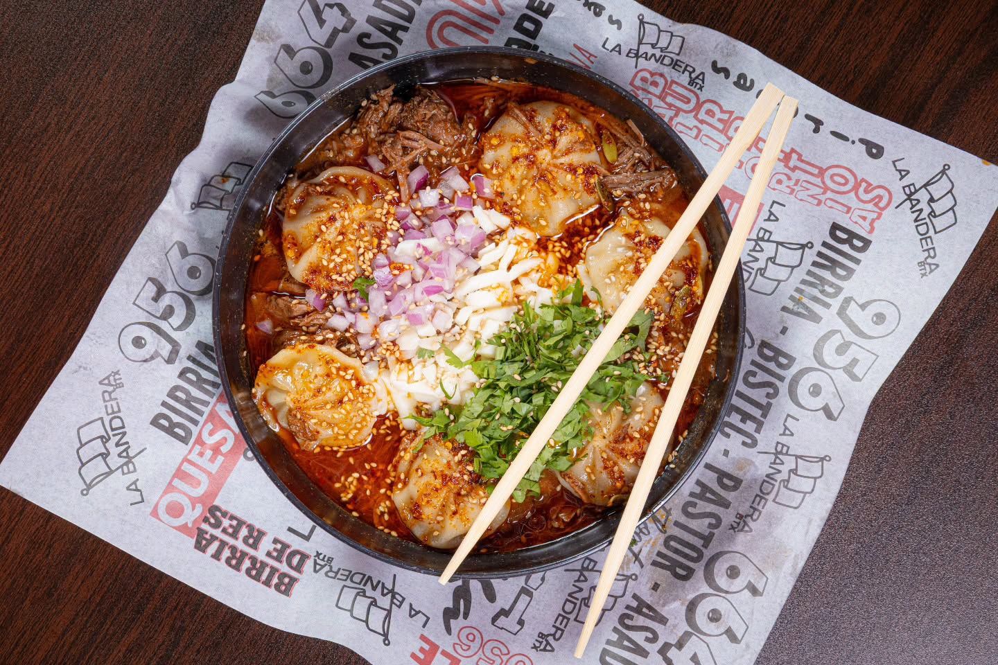Birria Dumplings